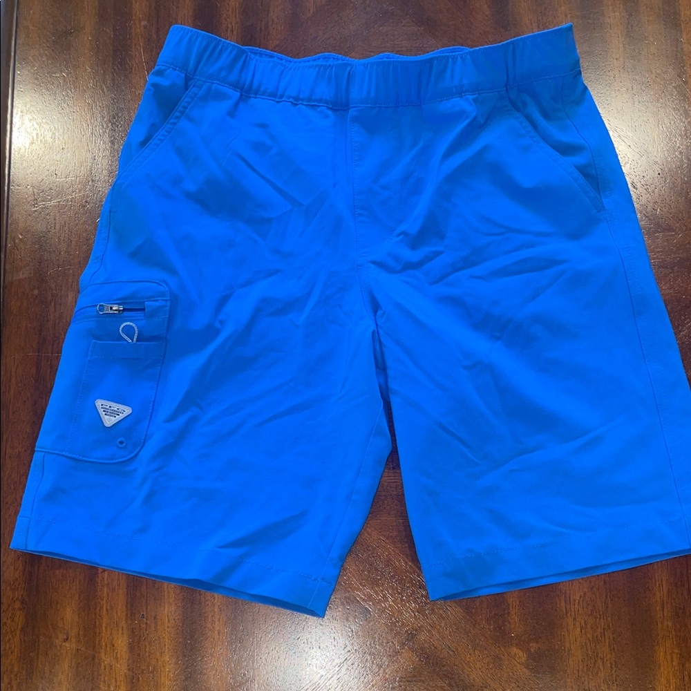 Boy’s Columbia PFG Electric Blue Swim Shorts